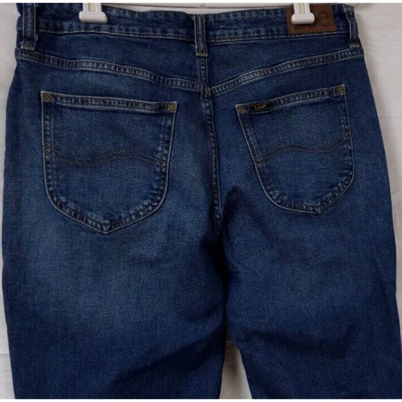 Lee 10M Womans Heritage Regular Fit Skinny High Rise Button Fly Denim Jeans W30 - Picture 6 of 10
